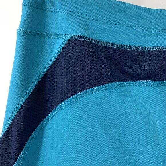 Teal Blue Athletic Leggings XL Vented Colosseum - Picture 5 of 7